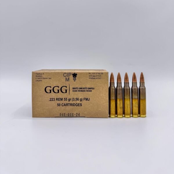 Munition GGG .223Rem